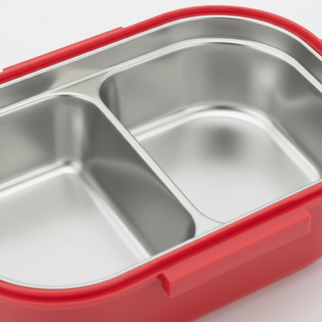 SBC Pink Plastic 2-Section Lunch Box with Fork – 23×16 cm - Al Kabayel Discount CentreSBC Pink Plastic 2-Section Lunch Box with Fork – 23×16 cmLunch BoxSBCAl Kabayel Discount Centre