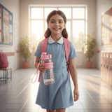 SBC Pink"Happy Everyday" Kids Plastic Water Bottle — 750ml - Al Kabayel Discount CentreSBC Pink"Happy Everyday" Kids Plastic Water Bottle — 750mlWater BottlesSBCAl Kabayel Discount Centre