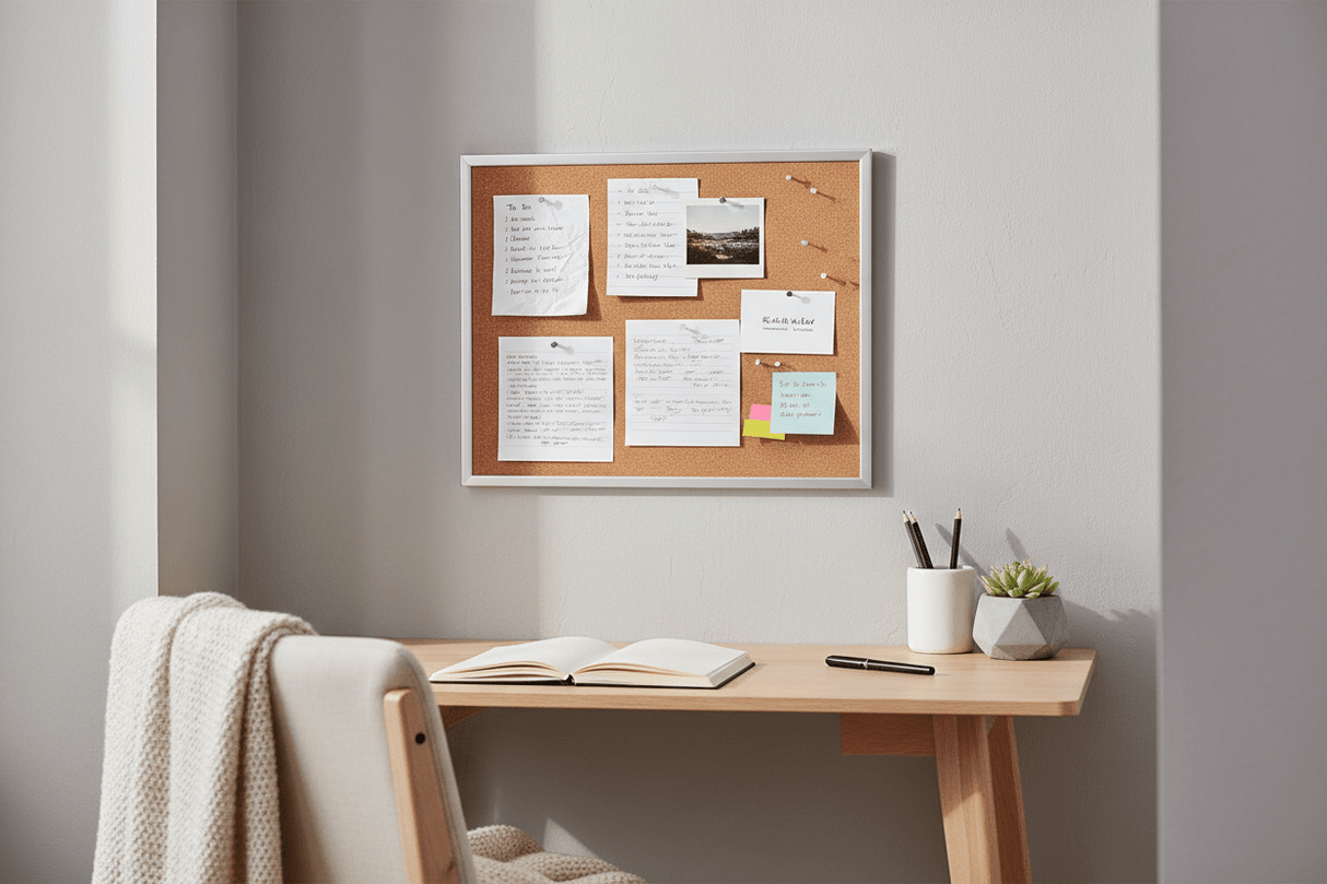 SBC Rectangular Cork Board with Aluminium Frame 40cm*60cm - Al Kabayel Discount CentreSBC Rectangular Cork Board with Aluminium Frame 40cm*60cmPresentation BoardsSBCAl Kabayel Discount Centre