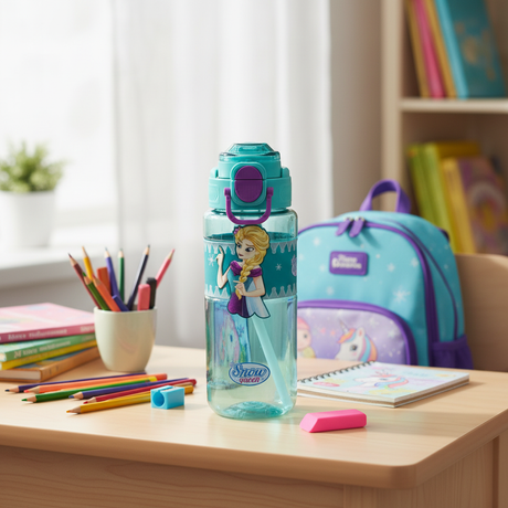 SBC Teal & Purple Snow Queen Kids Plastic Water Bottle – 750ml - Al Kabayel Discount CentreSBC Teal & Purple Snow Queen Kids Plastic Water Bottle – 750mlWater BottlesSBCAl Kabayel Discount Centre