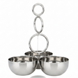 SBTC 3 - Section Stainless Steel Candy Bowl with Handle for Organized Serving of Snacks & Dry Fruits – 9 × 9 × 22 cm - Al Kabayel Discount CentreSBTC 3 - Section Stainless Steel Candy Bowl with Handle for Organized Serving of Snacks & Dry Fruits – 9 × 9 × 22 cmBowlsSBTCAl Kabayel Discount Centre