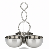 SBTC 3 - Section Stainless Steel Candy Bowl with Handle for Organized Serving of Snacks & Dry Fruits – 9 × 9 × 22 cm - Al Kabayel Discount CentreSBTC 3 - Section Stainless Steel Candy Bowl with Handle for Organized Serving of Snacks & Dry Fruits – 9 × 9 × 22 cmBowlsSBTCAl Kabayel Discount Centre