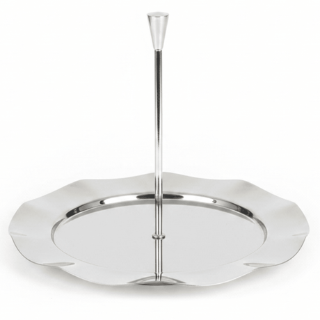 SBTC Large Stainless Steel Candy Plate with Handle for Serving Snacks, Sweets & Dry Fruits – 21 × 16 cm - Al Kabayel Discount CentreSBTC Large Stainless Steel Candy Plate with Handle for Serving Snacks, Sweets & Dry Fruits – 21 × 16 cmServing TraysSBTCAl Kabayel Discount Centre