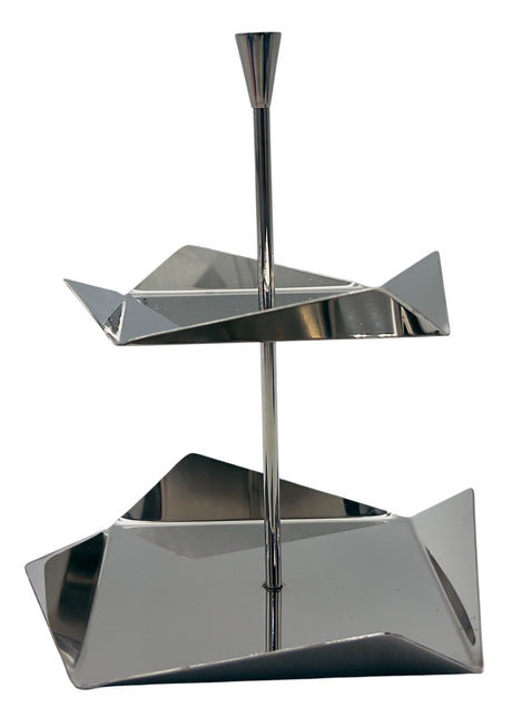 SBTC Stainless Steel 2 - Tier Candy Plate 16cm*20.5cm - Al Kabayel Discount CentreSBTC Stainless Steel 2 - Tier Candy Plate 16cm*20.5cmCandy ServersSBTCAl Kabayel Discount Centre