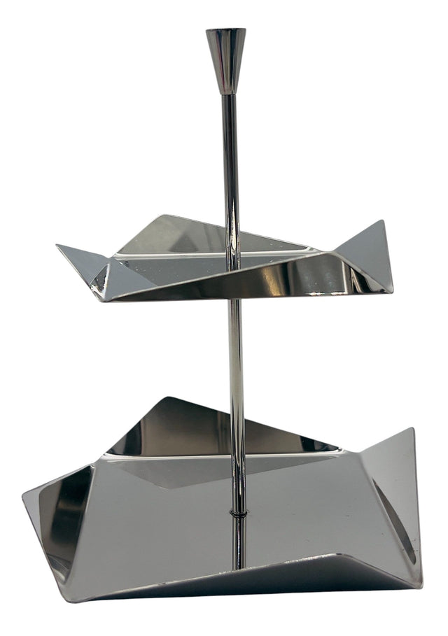 SBTC Stainless Steel 2 - Tier Candy Plate 16cm*20.5cm - Al Kabayel Discount CentreSBTC Stainless Steel 2 - Tier Candy Plate 16cm*20.5cmCandy ServersSBTCAl Kabayel Discount Centre