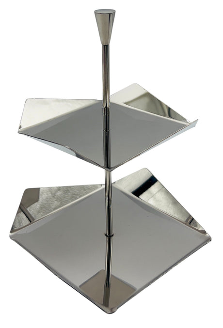 SBTC Stainless Steel 2 - Tier Candy Plate 16cm*20.5cm - Al Kabayel Discount CentreSBTC Stainless Steel 2 - Tier Candy Plate 16cm*20.5cmCandy ServersSBTCAl Kabayel Discount Centre
