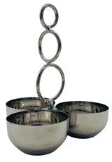 SBTC Stainless Steel 3 - Section Candy Bowl with Handle 200ml*3 - Al Kabayel Discount CentreSBTC Stainless Steel 3 - Section Candy Bowl with Handle 200ml*3Candy ServersSBTCAl Kabayel Discount Centre