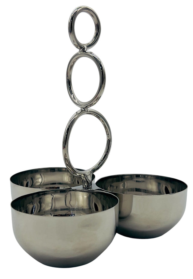 SBTC Stainless Steel 3 - Section Candy Bowl with Handle 200ml*3 - Al Kabayel Discount CentreSBTC Stainless Steel 3 - Section Candy Bowl with Handle 200ml*3Candy ServersSBTCAl Kabayel Discount Centre