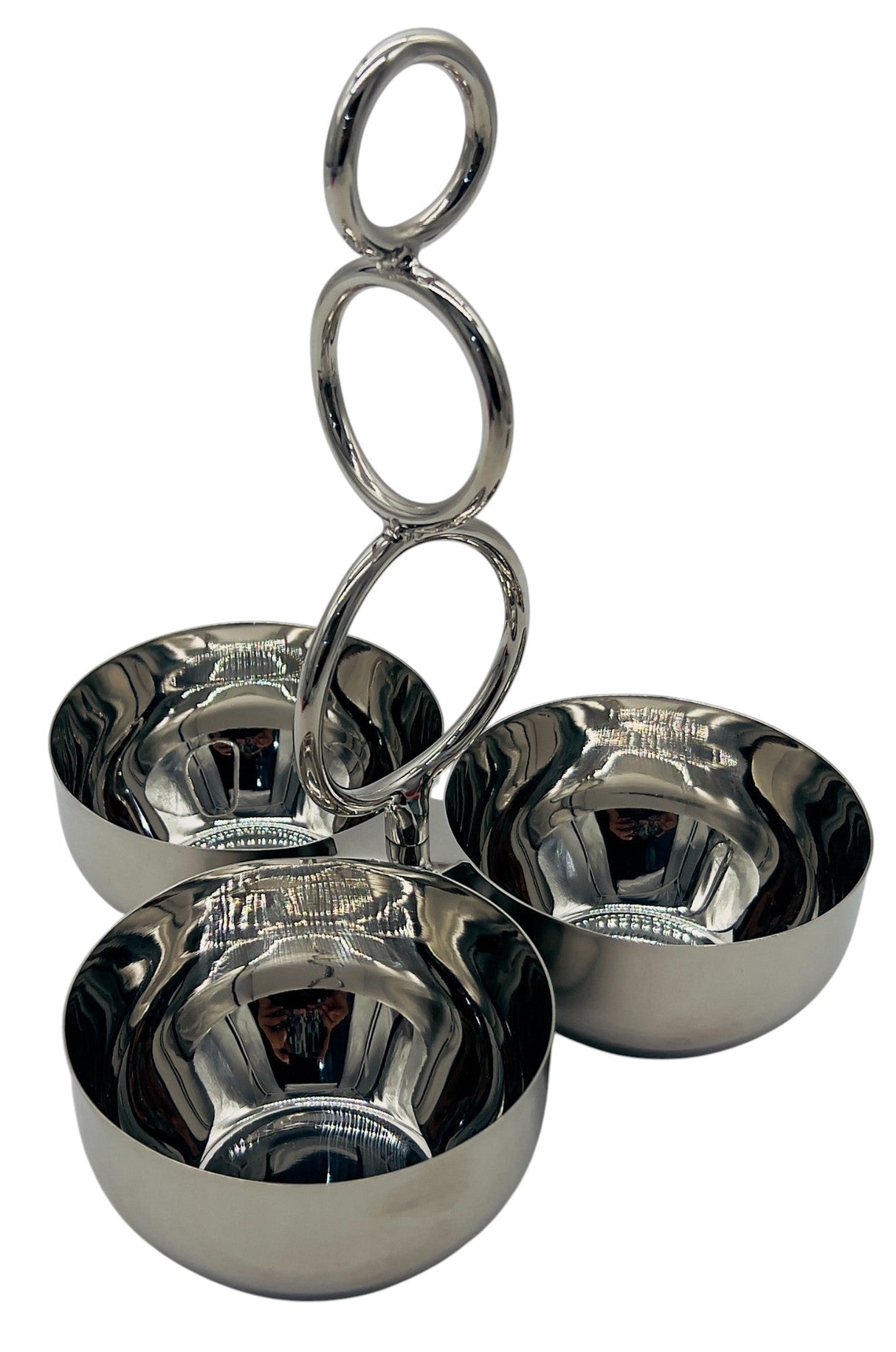 SBTC Stainless Steel 3 - Section Candy Bowl with Handle 200ml*3 - Al Kabayel Discount CentreSBTC Stainless Steel 3 - Section Candy Bowl with Handle 200ml*3Candy ServersSBTCAl Kabayel Discount Centre