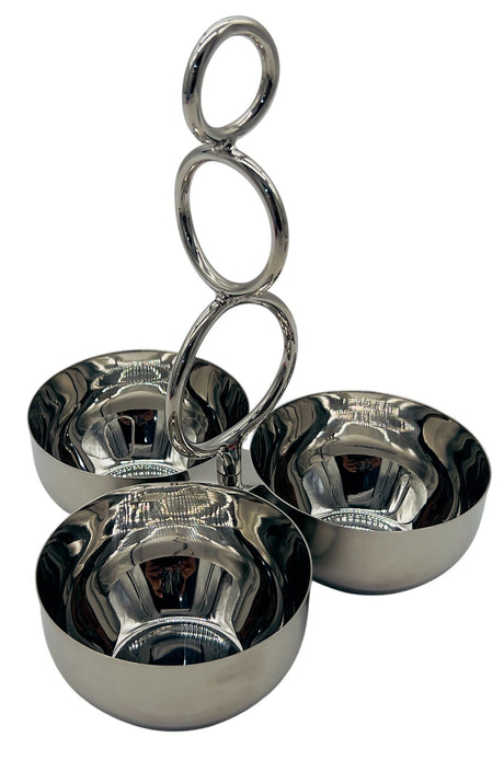 SBTC Stainless Steel 3 - Section Candy Bowl with Handle 200ml*3 - Al Kabayel Discount CentreSBTC Stainless Steel 3 - Section Candy Bowl with Handle 200ml*3Candy ServersSBTCAl Kabayel Discount Centre