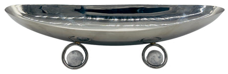 SBTC Stainless Steel Boat Shaped Footed Candy Plate 45cm*17.5cm*8.5cm - Al Kabayel Discount CentreSBTC Stainless Steel Boat Shaped Footed Candy Plate 45cm*17.5cm*8.5cmCandy ServersSBTCAl Kabayel Discount Centre