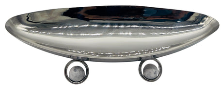 SBTC Stainless Steel Boat Shaped Footed Candy Plate 45cm*17.5cm*8.5cm - Al Kabayel Discount CentreSBTC Stainless Steel Boat Shaped Footed Candy Plate 45cm*17.5cm*8.5cmCandy ServersSBTCAl Kabayel Discount Centre