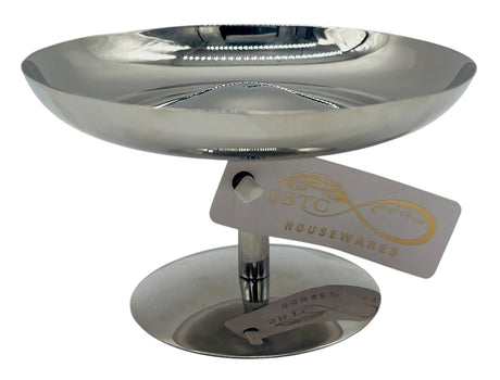 SBTC Stainless Steel Footed Candy Plate 13cm*7.5cm - Al Kabayel Discount CentreSBTC Stainless Steel Footed Candy Plate 13cm*7.5cmCandy ServersSBTCAl Kabayel Discount Centre