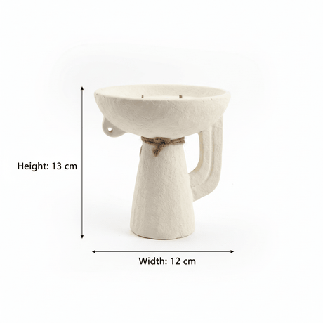 Scented Candle Pillar Holder – POP Stone Look, 13×12 cm (Twin Wick) - Al Kabayel Discount CentreScented Candle Pillar Holder – POP Stone Look, 13×12 cm (Twin Wick)CandlesAKDCAl Kabayel Discount Centre