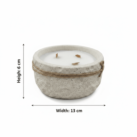 Scented Candle – POP Stone Look/Triple Wick – 13×6 cm - Al Kabayel Discount CentreScented Candle – POP Stone Look/Triple Wick – 13×6 cmCandlesAKDCAl Kabayel Discount Centre