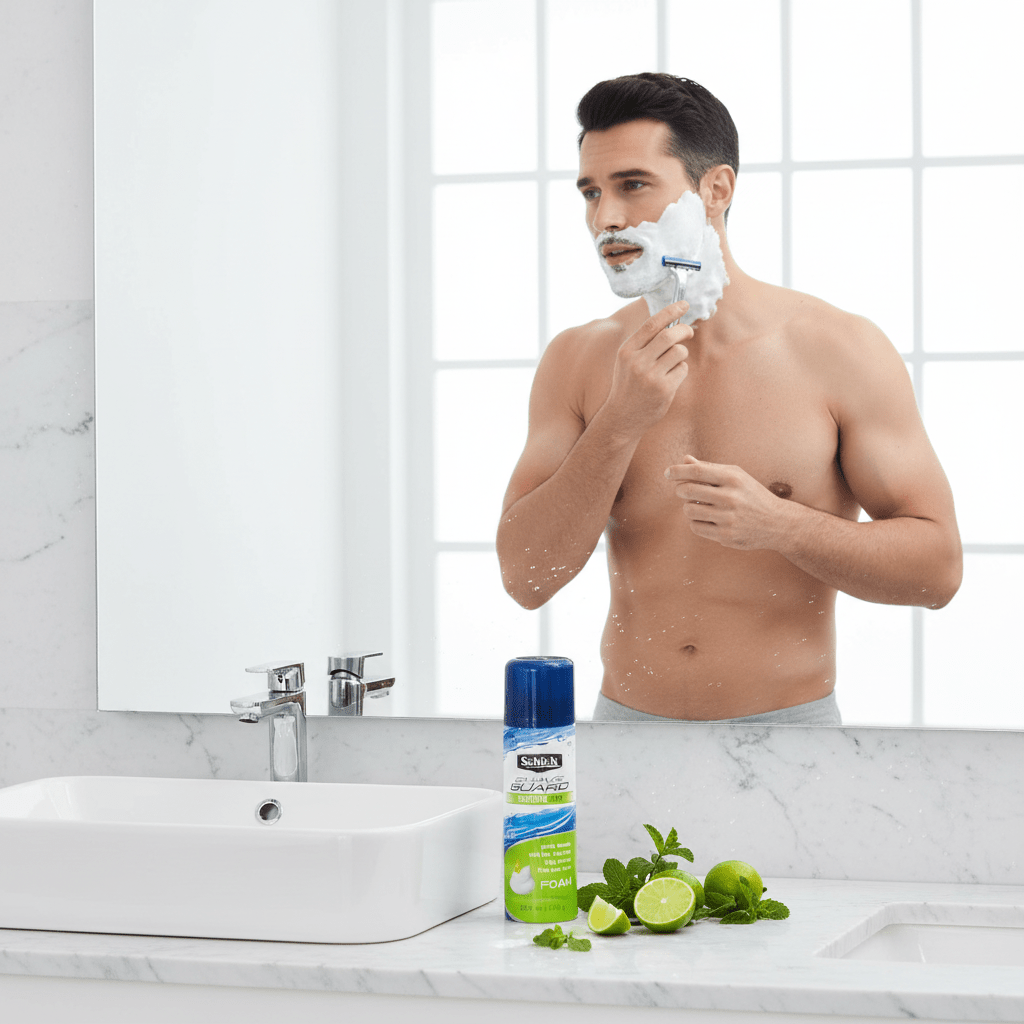 Schick Shave Guard Sensitive Lime Shaving Foam 220ml - Al Kabayel Discount CentreSchick Shave Guard Sensitive Lime Shaving Foam 220mlShaving & GroomingSCHICKAl Kabayel Discount Centre