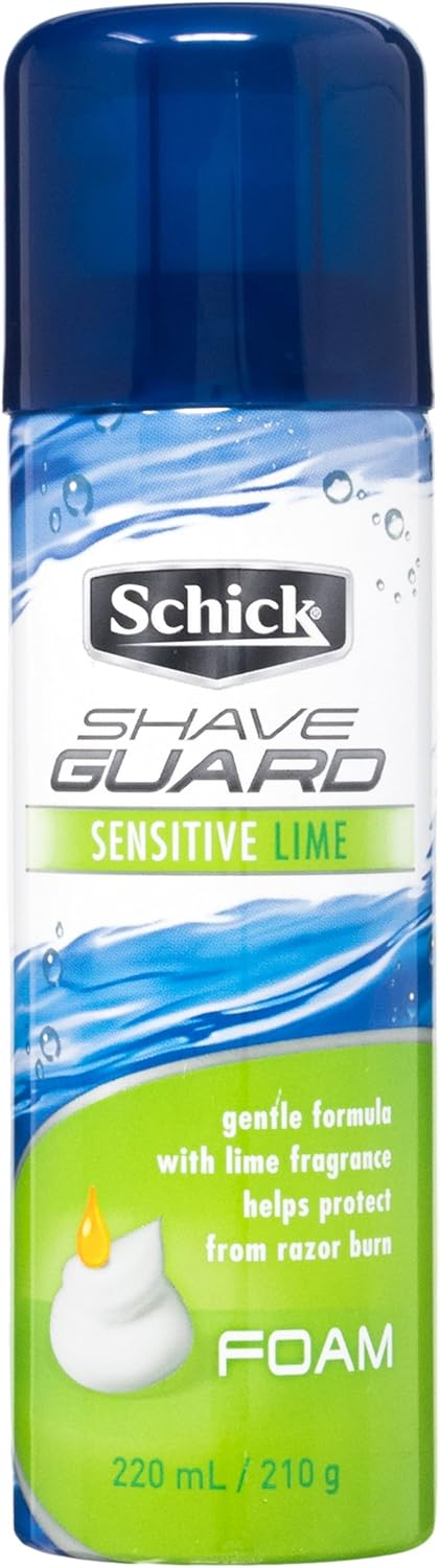 Schick Shave Guard Sensitive Lime Shaving Foam 220ml - Al Kabayel Discount CentreSchick Shave Guard Sensitive Lime Shaving Foam 220mlShaving & GroomingSCHICKAl Kabayel Discount Centre