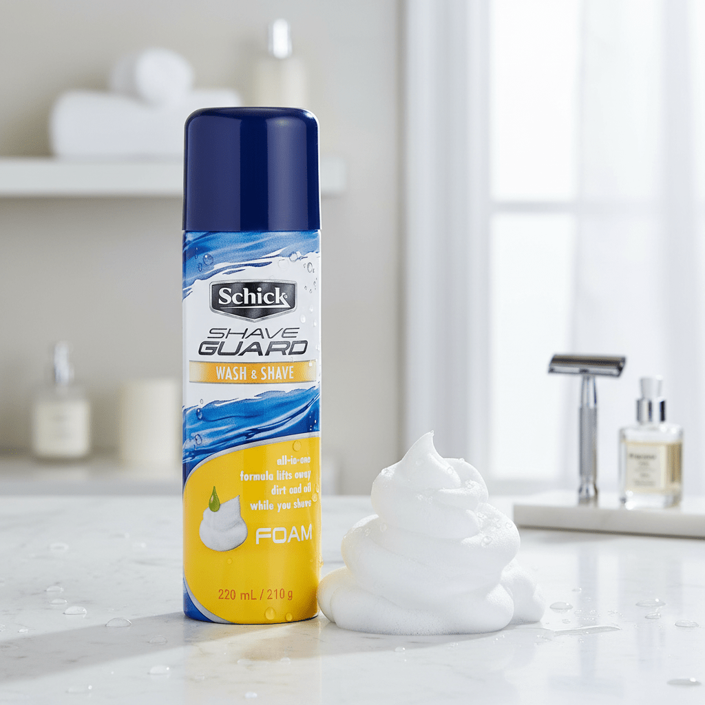 Schick Shave Guard Wash & Shave Foam 220ml - Al Kabayel Discount CentreSchick Shave Guard Wash & Shave Foam 220mlShaving & GroomingSCHICKAl Kabayel Discount Centre