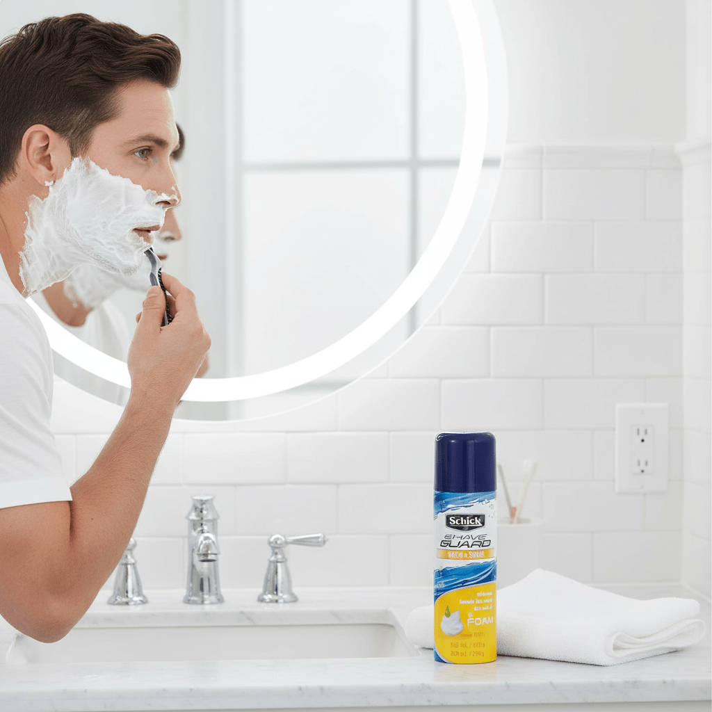 Schick Shave Guard Wash & Shave Foam 220ml - Al Kabayel Discount CentreSchick Shave Guard Wash & Shave Foam 220mlShaving & GroomingSCHICKAl Kabayel Discount Centre