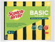 Scotch - Brite Basic Heavy Duty Scrub Sponge, Effective - Durable - Affordable, Pack of 5 - Al Kabayel Discount CentreScotch - Brite Basic Heavy Duty Scrub Sponge, Effective - Durable - Affordable, Pack of 5Cleaning SuppliesSCOTCH - BRITEAl Kabayel Discount Centre