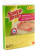 Scotch - Brite Sponge Cloth Ultra 18cm*20cm, 3+1 units, Multi - Color - Al Kabayel Discount CentreScotch - Brite Sponge Cloth Ultra 18cm*20cm, 3+1 units, Multi - ColorCleaning SuppliesSCOTCH - BRITEAl Kabayel Discount Centre