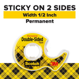 Scotch Double Sided Tape on a dispenser 1/2 x 250 in (2.7mm x 6.3m), 1 roll/dispenser | Clear Tape | Strong adhesive | Permanent | Scrapbooking | Double Sided Tape | Scotch Tape | Tape Dispenser - Al Kabayel Discount CentreScotch Double Sided Tape on a dispenser 1/2 x 250 in (2.7mm x 6.3m), 1 roll/dispenser | Clear Tape | Strong adhesive | Permanent | Scrapbooking | Double Sided Tape | Scotch Tape | Tape DispenserTapes & Packaging Tapes3MAl Kabayel Discount Centre