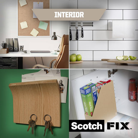 Scotch - Fix™ Indoor Double - Sided Mounting Tape 114S - INT - EU, 25mmx1.5m, 24 RL/CV - Al Kabayel Discount CentreScotch - Fix™ Indoor Double - Sided Mounting Tape 114S - INT - EU, 25mmx1.5m, 24 RL/CVTapes & Packaging Tapes3MAl Kabayel Discount Centre