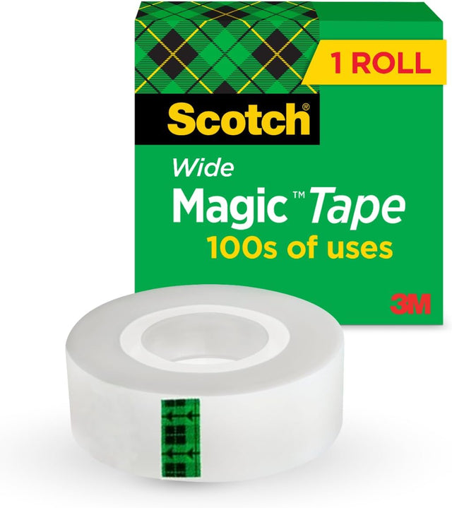 Scotch Invisible Magic Tape, 810, 2.5 cm x 1296" - Al Kabayel Discount CentreScotch Invisible Magic Tape, 810, 2.5 cm x 1296"Tapes & Packaging Tapes3MAl Kabayel Discount Centre