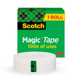 Scotch Magic Tape in Box 3/4 x 1299 in (19mm x 33m), 1 roll/box | Invisible | Removable | Sticky Tape | For Document Repair, Labelling and Sealing | Scotch Tape | Boxed individually - Al Kabayel Discount CentreScotch Magic Tape in Box 3/4 x 1299 in (19mm x 33m), 1 roll/box | Invisible | Removable | Sticky Tape | For Document Repair, Labelling and Sealing | Scotch Tape | Boxed individuallyTapes & Packaging Tapes3MAl Kabayel Discount Centre