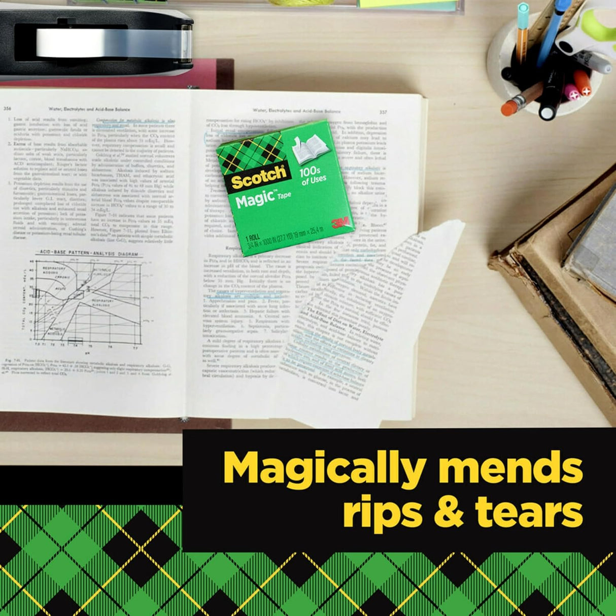 Scotch Magic Tape in Box 3/4 x 1299 in (19mm x 33m), 1 roll/box | Invisible | Removable | Sticky Tape | For Document Repair, Labelling and Sealing | Scotch Tape | Boxed individually - Al Kabayel Discount CentreScotch Magic Tape in Box 3/4 x 1299 in (19mm x 33m), 1 roll/box | Invisible | Removable | Sticky Tape | For Document Repair, Labelling and Sealing | Scotch Tape | Boxed individuallyTapes & Packaging Tapes3MAl Kabayel Discount Centre