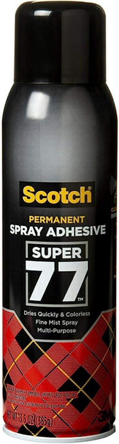 Scotch Multi - Purpose Spray Adhesive 13.57 oz (385gr) Transparent color, 1 bottle/pack | Multipurpose Adhesive Spray | Bonds to Fabric, Cardboard, Plastic, Metal, Wood and More | Glue | Super Glue - Al Kabayel Discount CentreScotch Multi - Purpose Spray Adhesive 13.57 oz (385gr) Transparent color, 1 bottle/pack | Multipurpose Adhesive Spray | Bonds to Fabric, Cardboard, Plastic, Metal, Wood and More | Glue | Super GlueGlue3MAl Kabayel Discount Centre