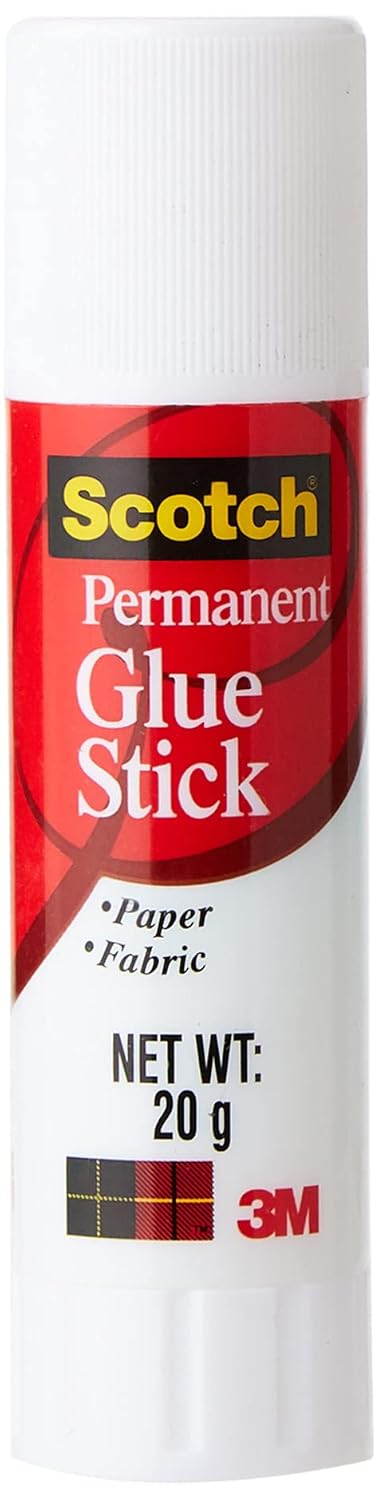 Scotch Permanent Glue Stick 0.69 oz (20gr.) White color, 1 stick/pack | Safe and Children Friendly | Strong adhesive | Water based | Non toxic | Acid free | For Paper, Scrapbooking | Glue Stix - Al Kabayel Discount CentreScotch Permanent Glue Stick 0.69 oz (20gr.) White color, 1 stick/pack | Safe and Children Friendly | Strong adhesive | Water based | Non toxic | Acid free | For Paper, Scrapbooking | Glue StixGlue3MAl Kabayel Discount Centre