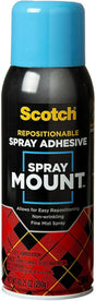 Scotch Spray Mount Adhesive 10.3oz (305gr.) Transparent color, 1 bottle/pack | Permanent Spray Adhesive | Ideal for mock - ups, Presentations, Display Boards | Artist's Adhesive | Glue | Super Glue - Al Kabayel Discount CentreScotch Spray Mount Adhesive 10.3oz (305gr.) Transparent color, 1 bottle/pack | Permanent Spray Adhesive | Ideal for mock - ups, Presentations, Display Boards | Artist's Adhesive | Glue | Super GlueGlue3MAl Kabayel Discount Centre