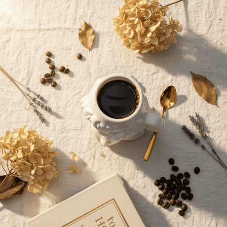 Sculptural David Ceramic Mug — White Elegance | 400ml - Al Kabayel Discount CentreSculptural David Ceramic Mug — White Elegance | 400mlMugsAKDCAl Kabayel Discount Centre