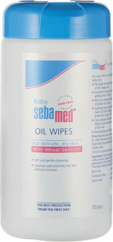 Sebamed Baby Oil Wipes 70 Pcs – For Delicate Skin - Al Kabayel Discount CentreSebamed Baby Oil Wipes 70 Pcs – For Delicate SkinBaby ProductsSEBA MEDAl Kabayel Discount Centre