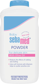 Sebamed Baby Powder 200g – With Olive Oil | For Delicate & Sensitive Skin - Al Kabayel Discount CentreSebamed Baby Powder 200g – With Olive Oil | For Delicate & Sensitive SkinBaby ProductsSEBA MEDAl Kabayel Discount Centre