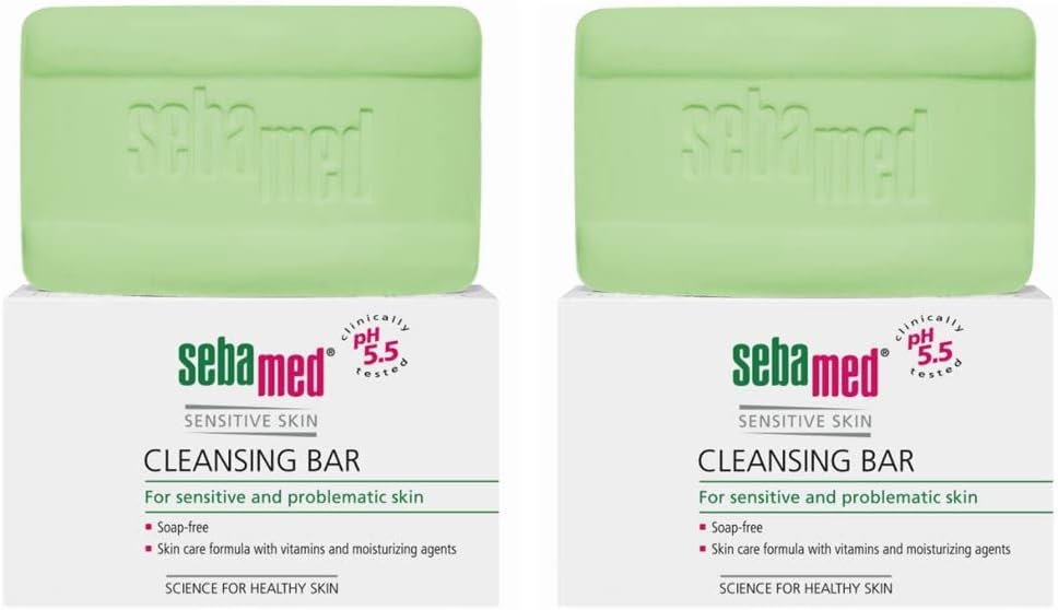 Sebamed Sensitive Skin Cleansing Bar – 2 x 150g Pack - Al Kabayel Discount CentreSebamed Sensitive Skin Cleansing Bar – 2 x 150g PackSkin CareSEBA MEDAl Kabayel Discount Centre