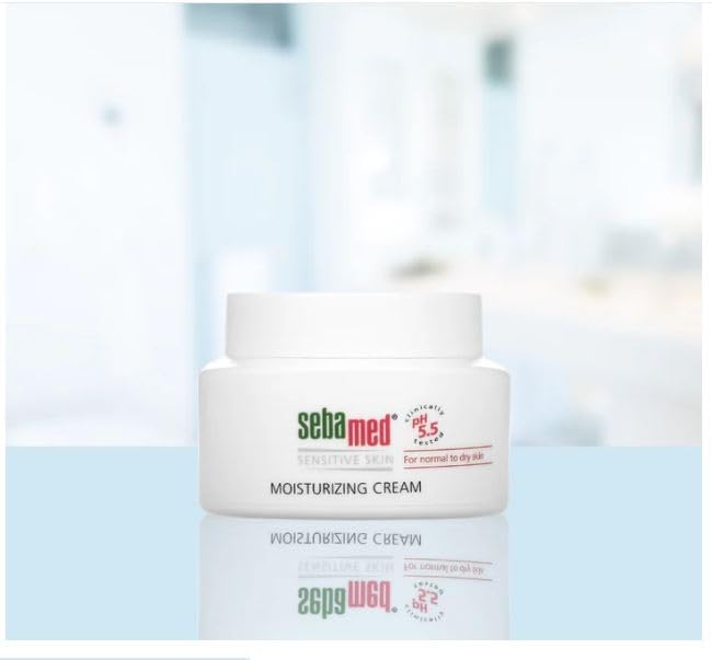 Sebamed Sensitive Skin Moisturizing Cream Jar 75ml – pH 5.5 for Normal to Dry Skin - Al Kabayel Discount CentreSebamed Sensitive Skin Moisturizing Cream Jar 75ml – pH 5.5 for Normal to Dry SkinSkin CareSEBA MEDAl Kabayel Discount Centre