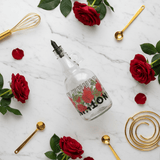 Selka Glass Oil Bottle 1 Ltr – Elegant Red Flower Design with Pour Spout - Al Kabayel Discount CentreSelka Glass Oil Bottle 1 Ltr – Elegant Red Flower Design with Pour SpoutKitchen Utensils & GadgetsSELKAAl Kabayel Discount Centre