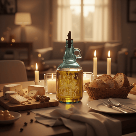 Selka Tinted Blue Glass Oil Bottle – 1 Litre | Elegant Etched Design with Pourer Spout - Al Kabayel Discount CentreSelka Tinted Blue Glass Oil Bottle – 1 Litre | Elegant Etched Design with Pourer SpoutKitchen Utensils & GadgetsSELKAAl Kabayel Discount Centre
