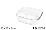 SEMPRE Square Borosilicate Baking Tray 1.5 Liter, 20cm*20cm*6.25cm - Al Kabayel Discount CentreSEMPRE Square Borosilicate Baking Tray 1.5 Liter, 20cm*20cm*6.25cmFood ContainersSEMPREAl Kabayel Discount Centre