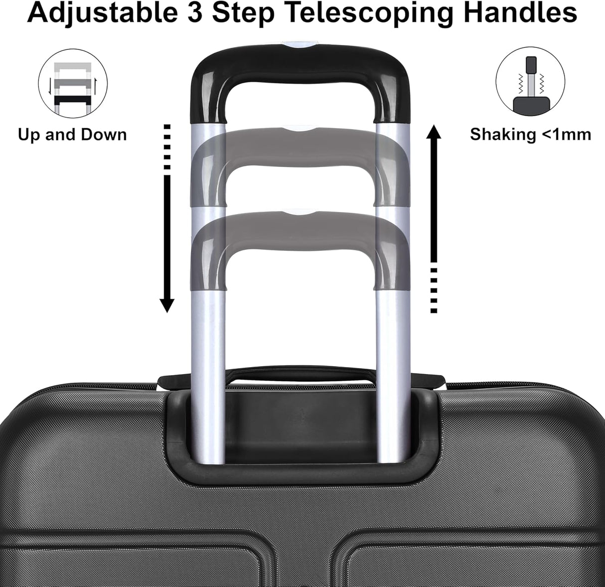 Senator A1012 Hardside Carry - On – Ultra - Light 20 - Inch Cabin Suitcase with 4 Spinner Wheels, Black - Al Kabayel Discount CentreSenator A1012 Hardside Carry - On – Ultra - Light 20 - Inch Cabin Suitcase with 4 Spinner Wheels, BlackCabin LuggageSENATORAl Kabayel Discount Centre