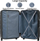 Senator A1012 Hardside Carry - On – Ultra - Light 20 - Inch Cabin Suitcase with 4 Spinner Wheels, Black - Al Kabayel Discount CentreSenator A1012 Hardside Carry - On – Ultra - Light 20 - Inch Cabin Suitcase with 4 Spinner Wheels, BlackCabin LuggageSENATORAl Kabayel Discount Centre