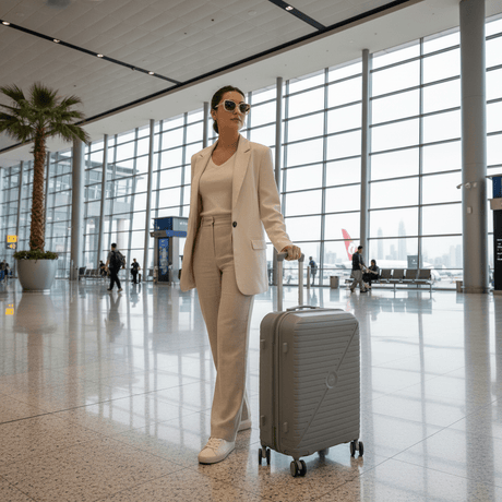 Senator Hard Shell PP Trolley Bag – Grey | Lightweight Spinner Luggage | 24 Inch | - Al Kabayel Discount CentreSenator Hard Shell PP Trolley Bag – Grey | Lightweight Spinner Luggage | 24 Inch |Cabin LuggageSENATORAl Kabayel Discount Centre