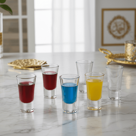 Senior 50ml Classic Shot Glasses for Home Bar, Parties & Events – Set of 6 - Al Kabayel Discount CentreSenior 50ml Classic Shot Glasses for Home Bar, Parties & Events – Set of 6TumblersSENIORAl Kabayel Discount Centre