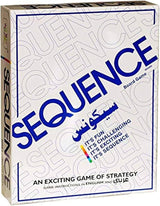 Sequence Strategic Board Game Set with Folding Board, Cards and Chips From Jacks White - Al Kabayel Discount CentreSequence Strategic Board Game Set with Folding Board, Cards and Chips From Jacks WhiteBoard GamesSEQUENCEAl Kabayel Discount Centre