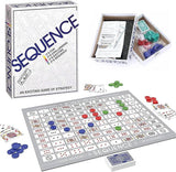 Sequence Strategic Board Game Set with Folding Board, Cards and Chips From Jacks White - Al Kabayel Discount CentreSequence Strategic Board Game Set with Folding Board, Cards and Chips From Jacks WhiteBoard GamesSEQUENCEAl Kabayel Discount Centre
