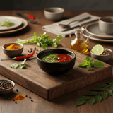 Servewell Black Melamine Matta Serving Bowl 3.5 inch Small Bowl for Chutney Sauce and Condiments Durable and Food Safe - Al Kabayel Discount CentreServewell Black Melamine Matta Serving Bowl 3.5 inch Small Bowl for Chutney Sauce and Condiments Durable and Food SafeBowlsSERVEWELLAl Kabayel Discount Centre