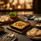 Servewell Black Melamine Serving Pan with Handle 12 inch Large Serving Dish Ideal for Main Course Curry and Fry Items - Al Kabayel Discount CentreServewell Black Melamine Serving Pan with Handle 12 inch Large Serving Dish Ideal for Main Course Curry and Fry ItemsServing TraysSERVEWELLAl Kabayel Discount Centre