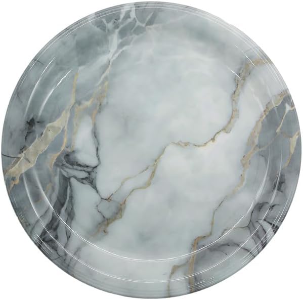 Servewell Marbo Melamine Dessert Round Plate - 19CM - Grey - Al Kabayel Discount CentreServewell Marbo Melamine Dessert Round Plate - 19CM - GreyPlatesSERVEWELLAl Kabayel Discount Centre